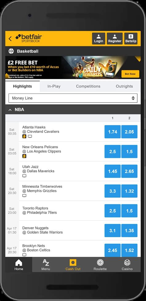 betfair mobile site